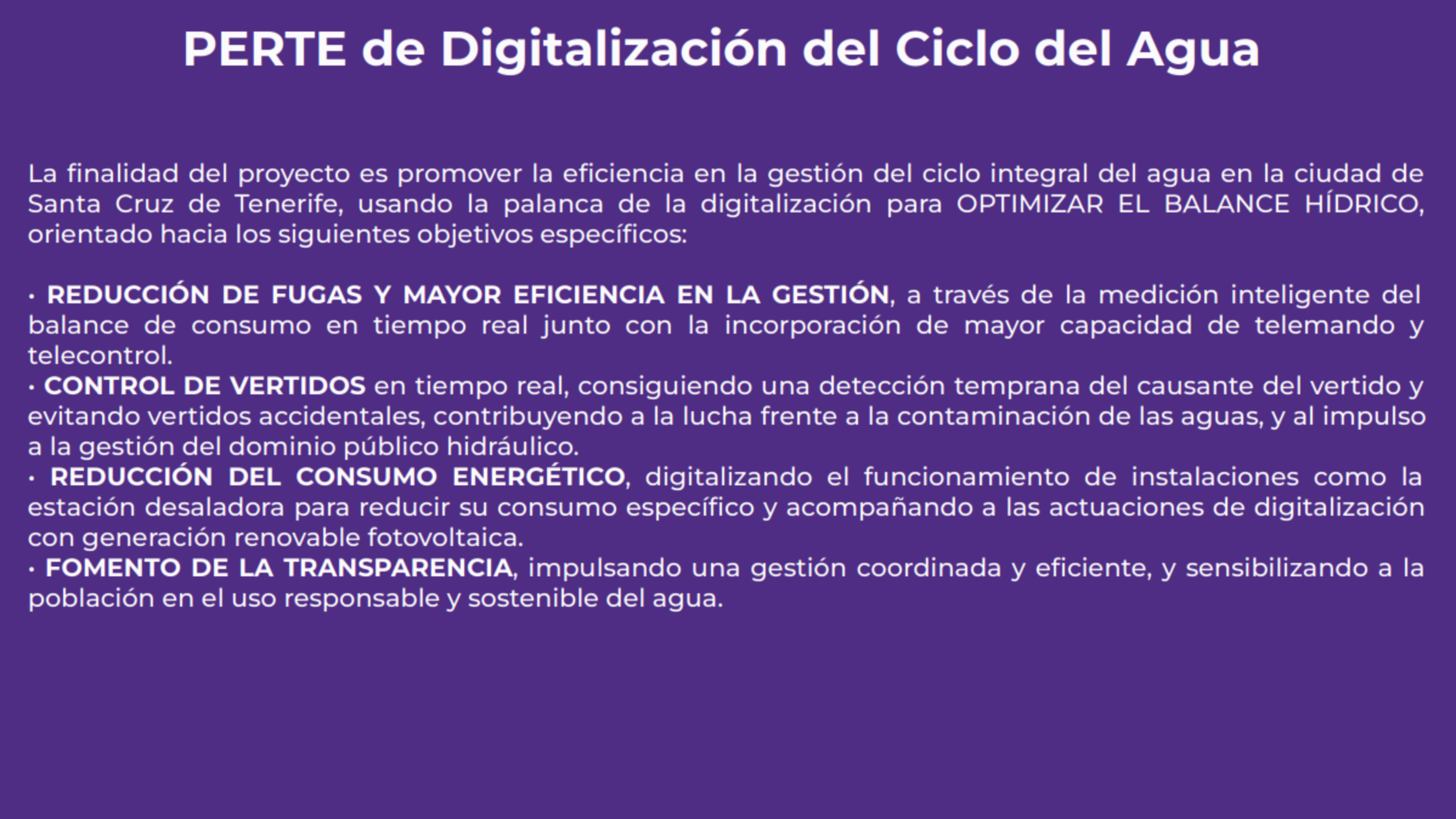 Digitalizacion del ciclo del agua (I)
